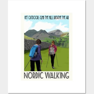 Nordic Walking Posters and Art